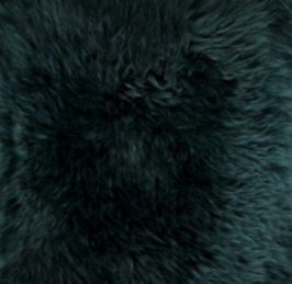 Runda saccosäck | Lång lugg | Nya Zealand | 73x74 cm & 93x92 cm Blågrön