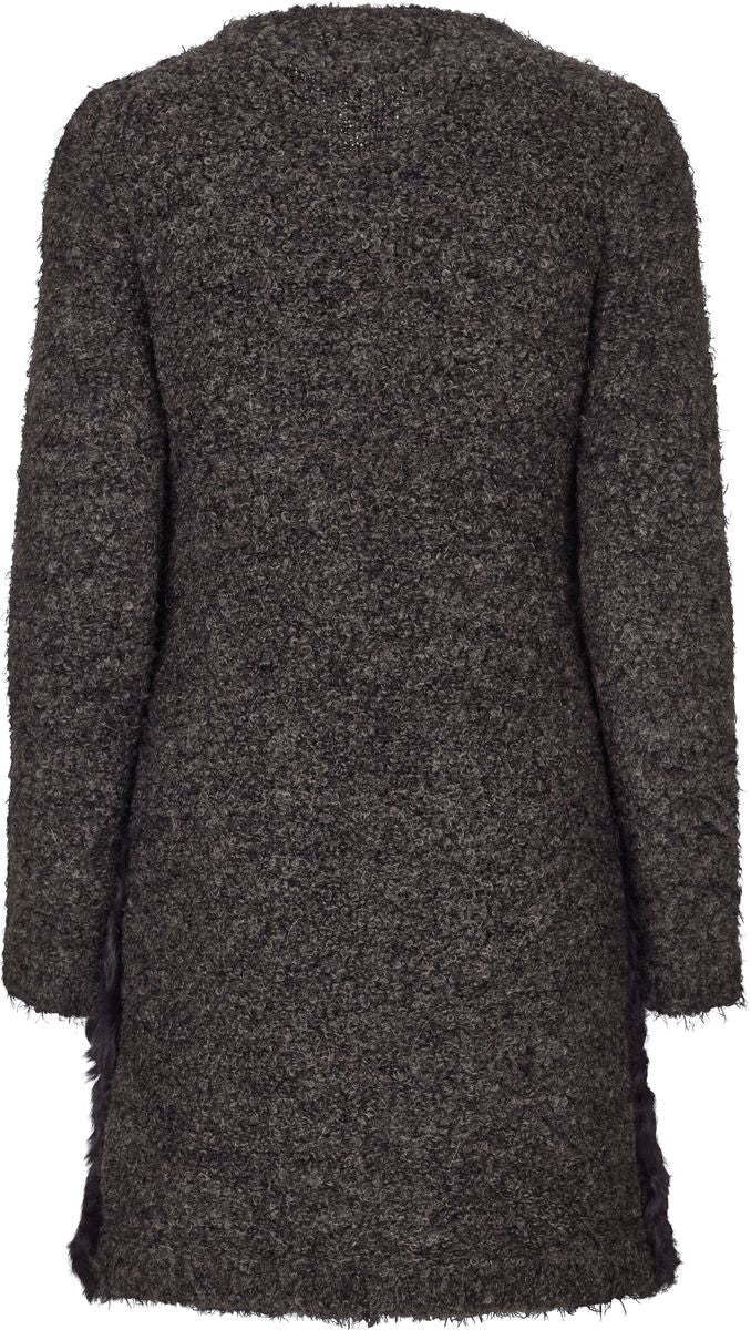 Joy jacka Mörk Grå