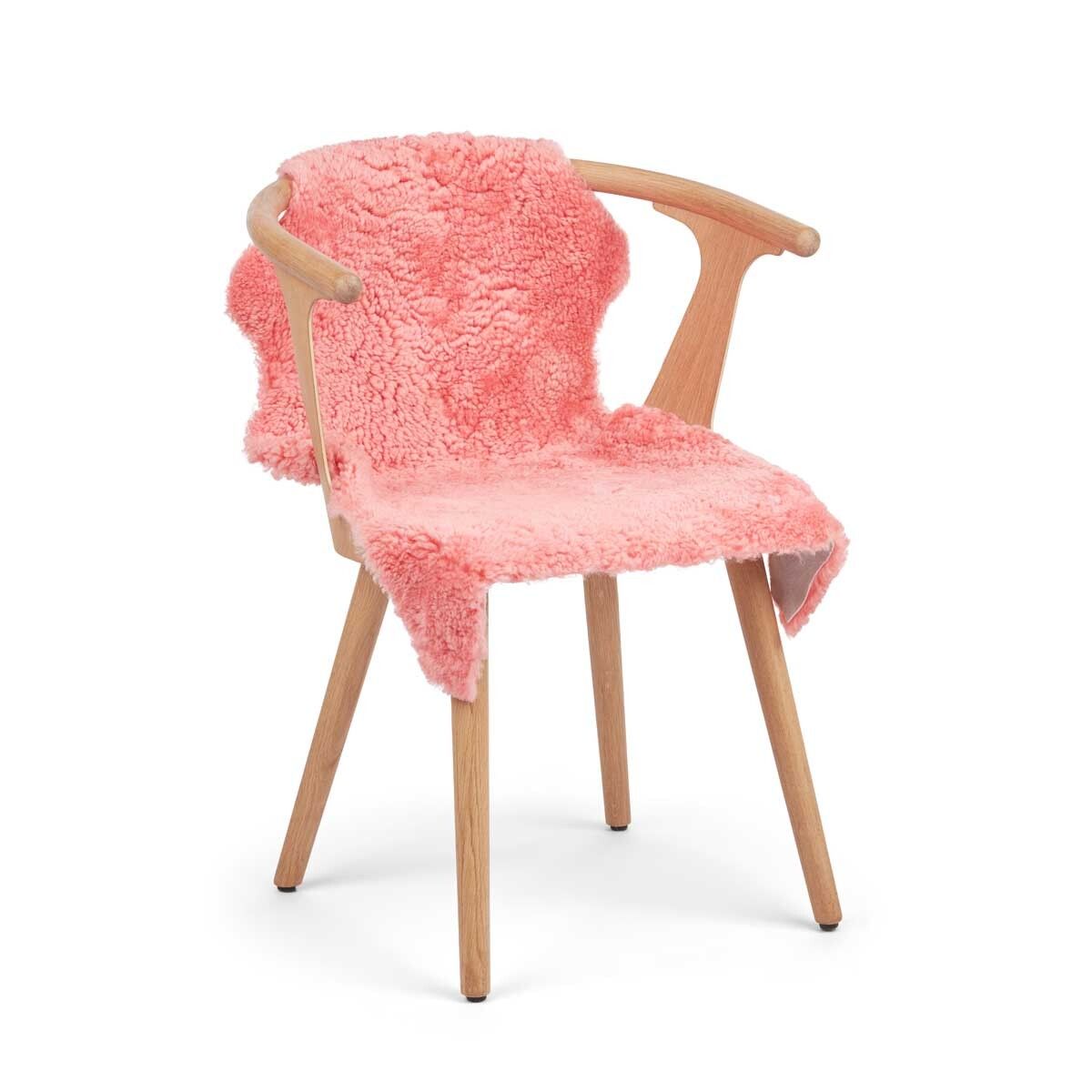 Coral Kort Lugg Fårskinn Korall Lantana