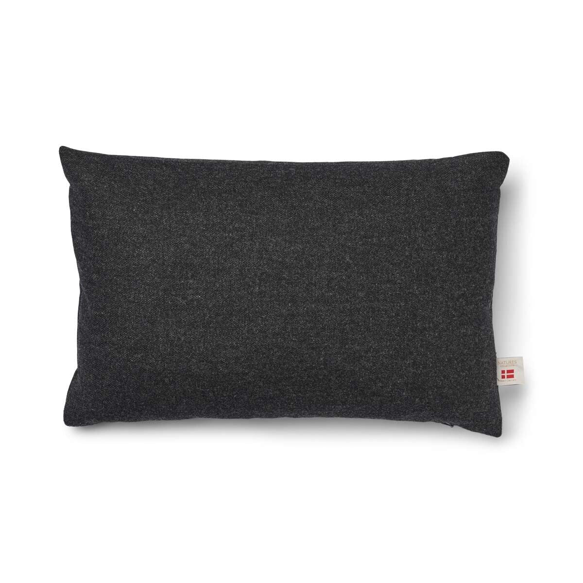 Classic Dubbelsidig Fårskinn Kudde Charcoal