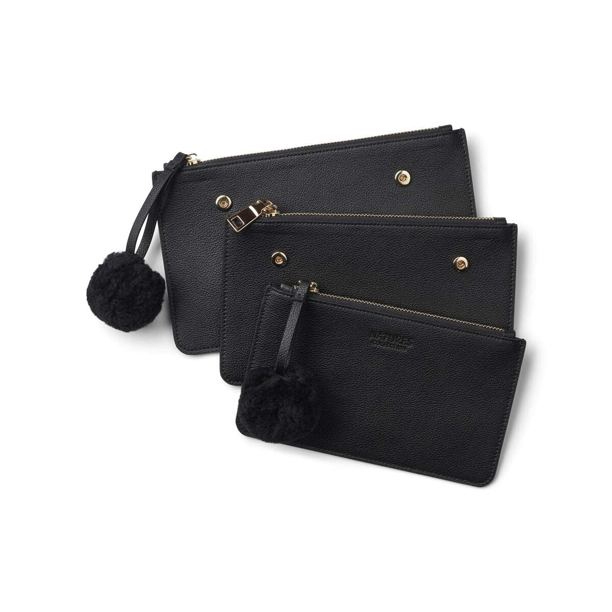 Camilla 3-i-1 clutch Svart