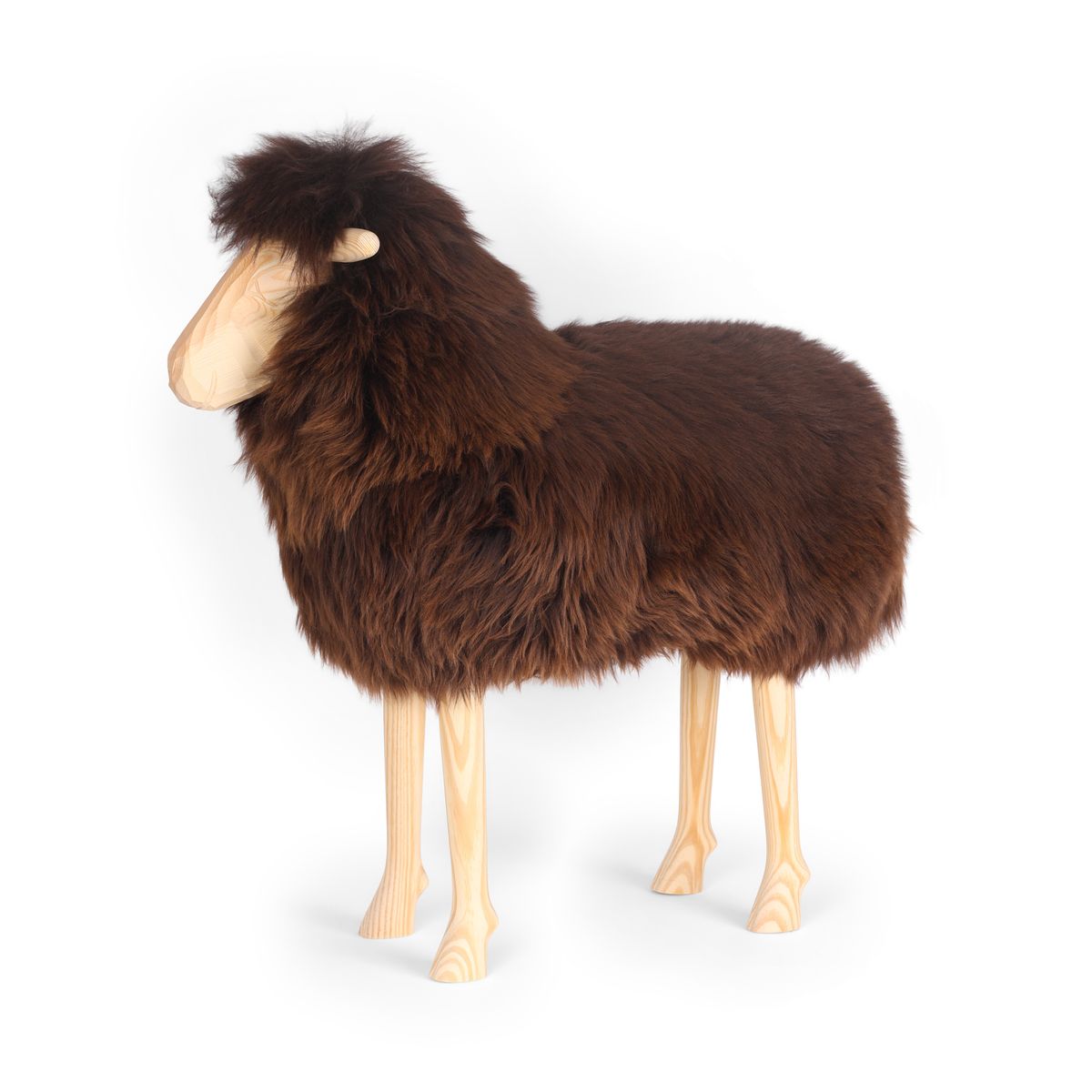 Signature Standing Sheep | Large Natur brun