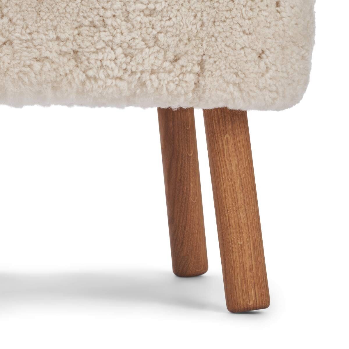 Emil fotpall | Kort lugg Pearl