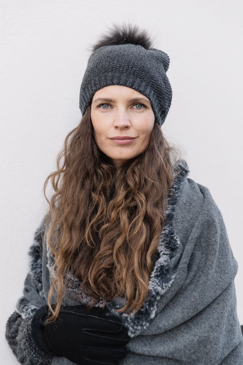 Scarlet Halsduk Mörkgrå/Mörkgrå Snow Top