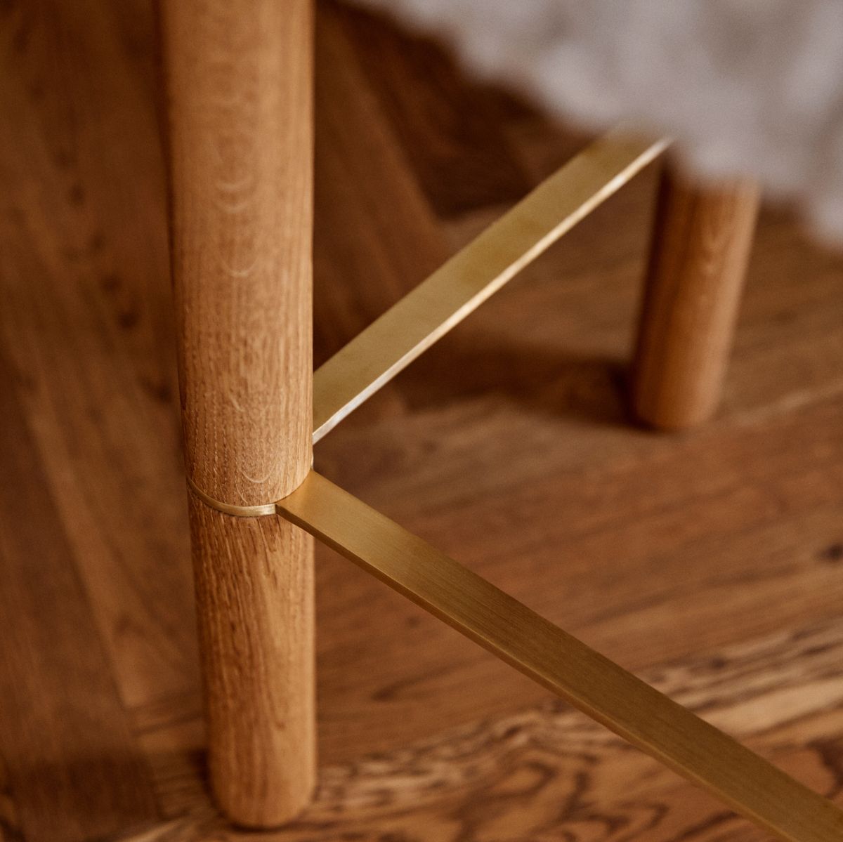 Emilia barstol Koksgrå