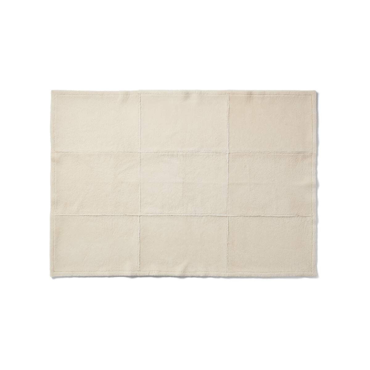 Addison pläd | Double Face | Nya Zeeland Svart / Vit