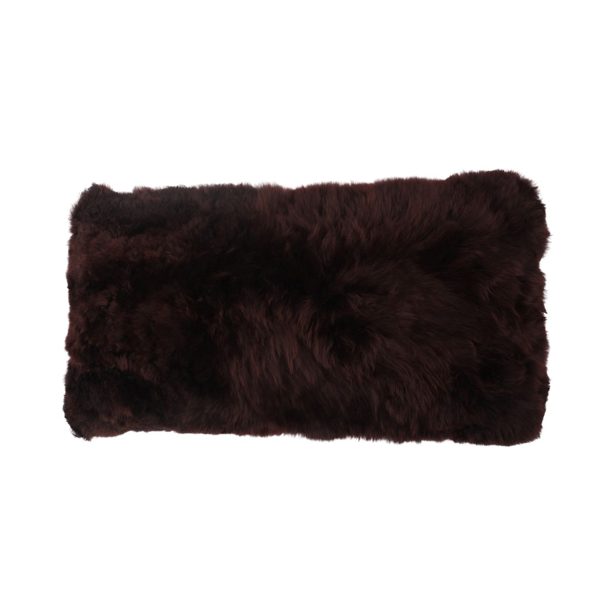 Alpackaullpute | Lång lugg | 40x40 cm, 30x60 cm & 60x60 cm Choklad