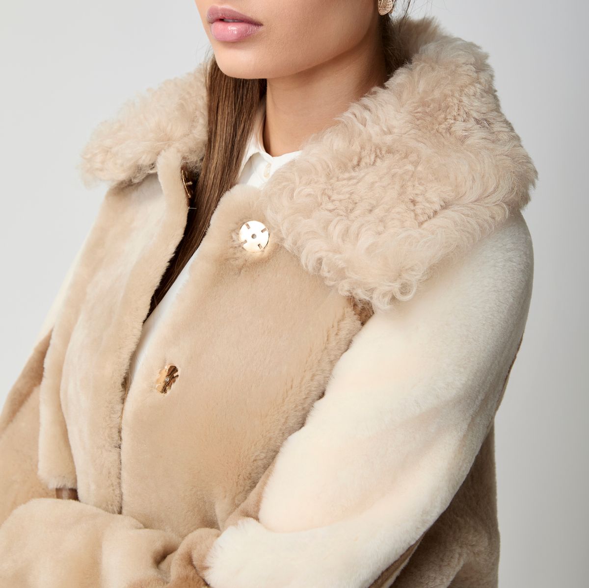 Anika jacka Beige / Brun