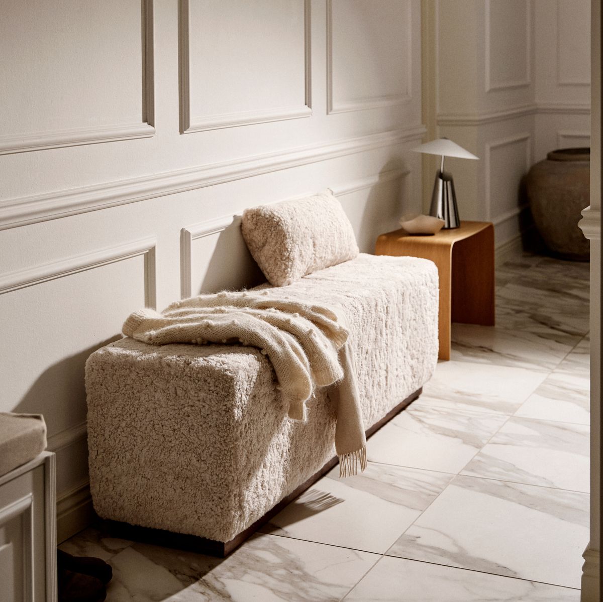 Benjamin bänk Koksgrå