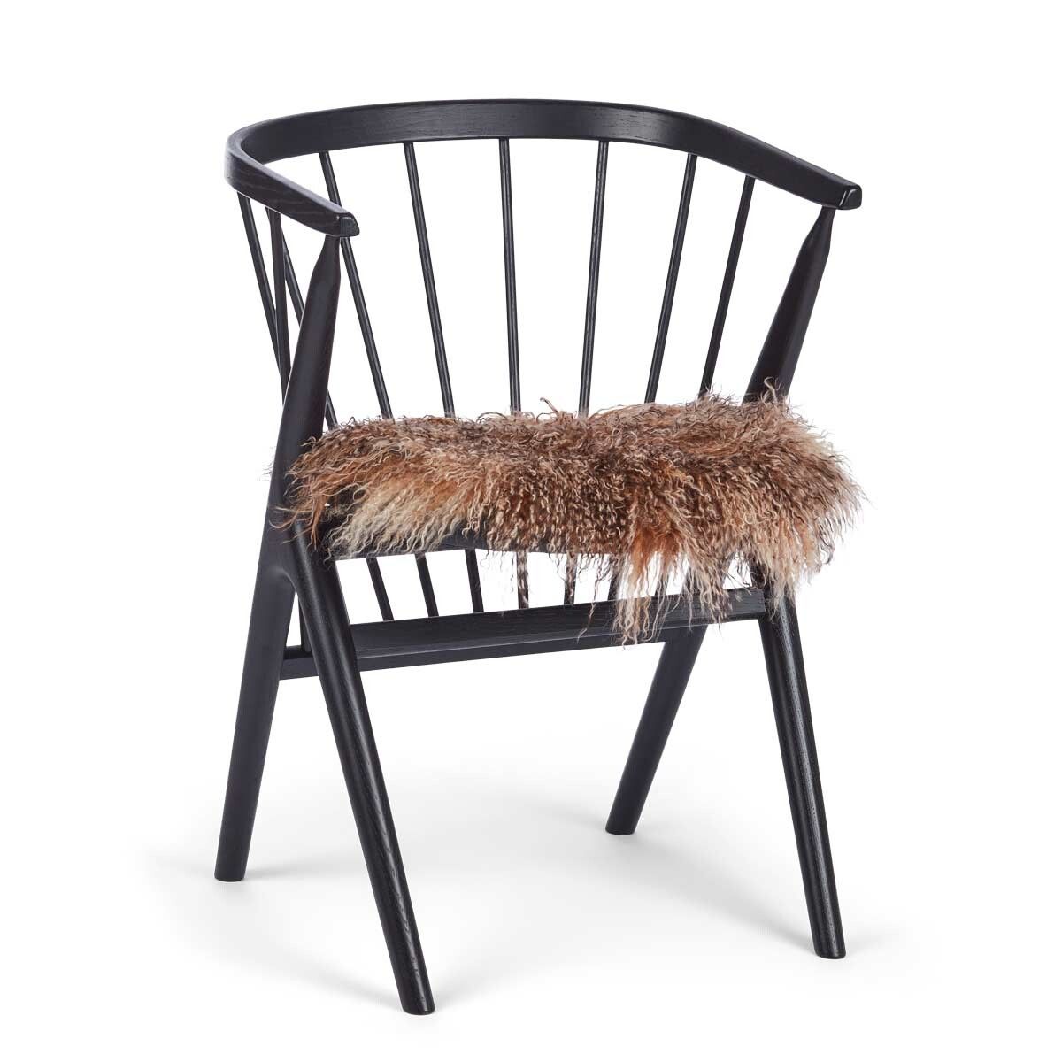 Stolsdyna | Lockig | Tibet | Ø38 cm Solnedgång