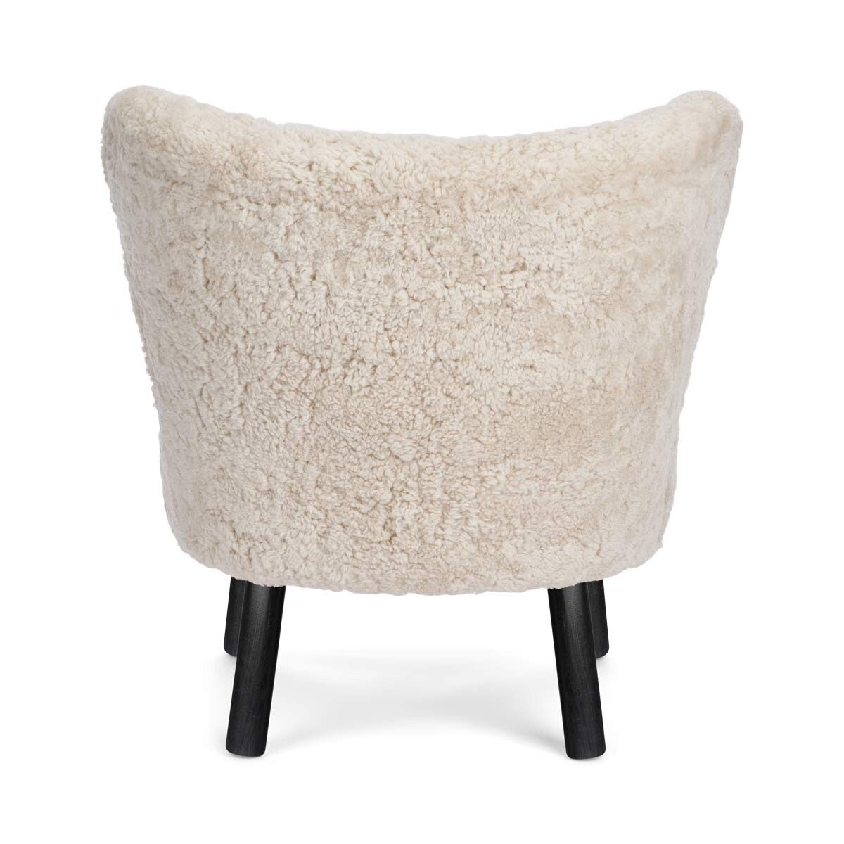 Emily Lounge Chair | Kort lugg Pearl
