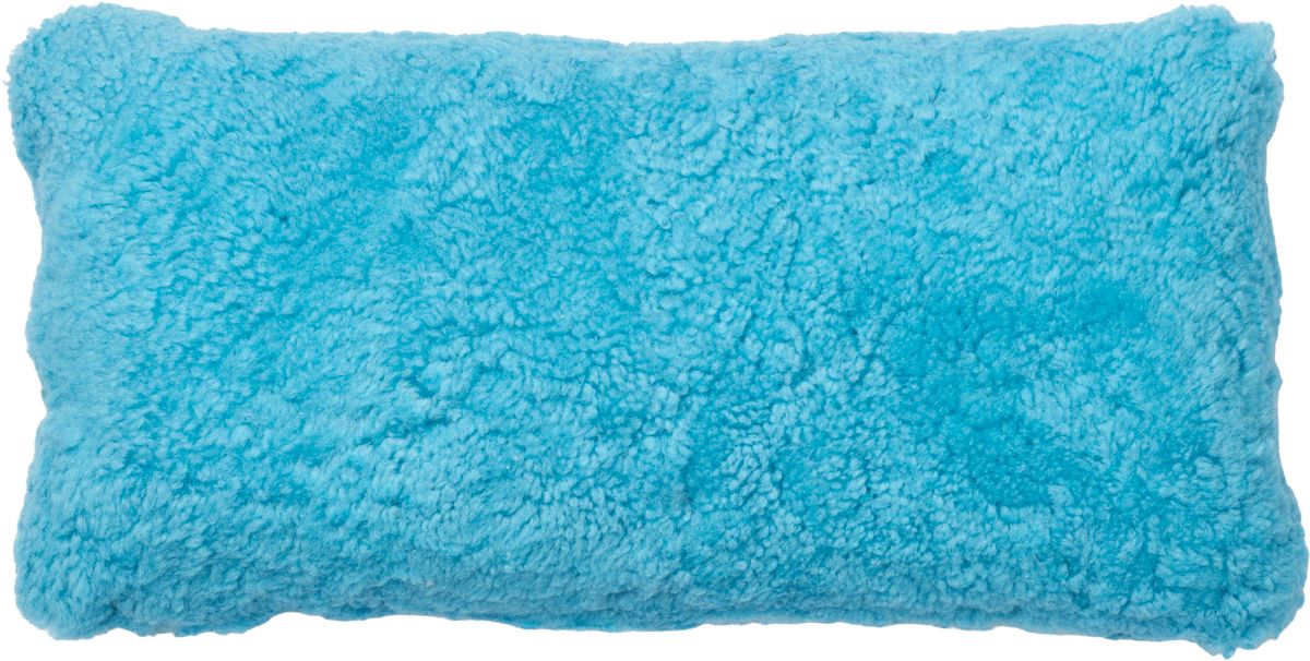 Fårskinnskudde | Kort lugg | Nya Zeeland | Dubbelsidig | 25x50 cm