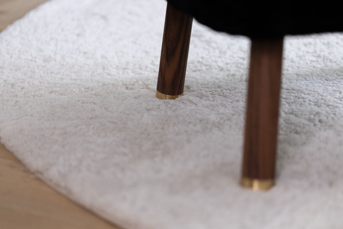 Matta | Kort lugg | Nya Zeeland | Ø140 cm Beige