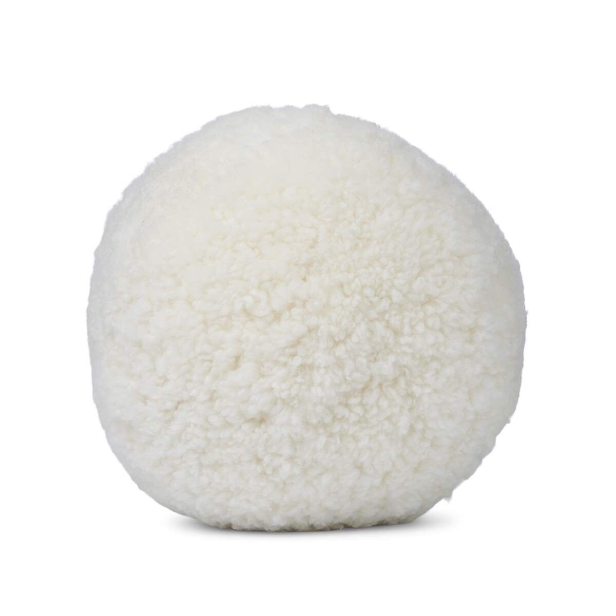 Angelite kudde | Kort lugg | Nya Zeeland | Ø25/30/35 cm Vit