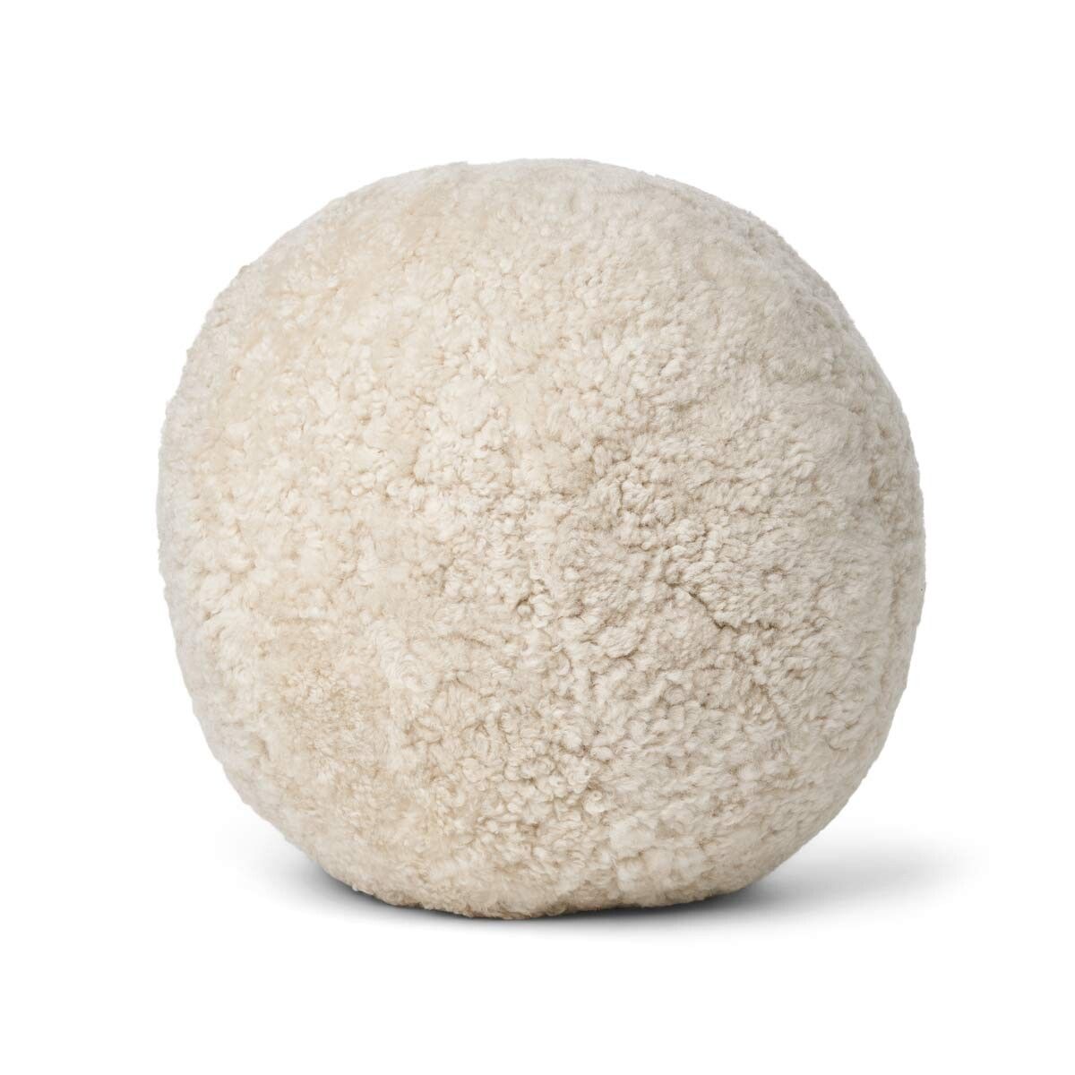 Angelite kudde | Kort lugg | Nya Zeeland | Ø25/30/35 cm Beige