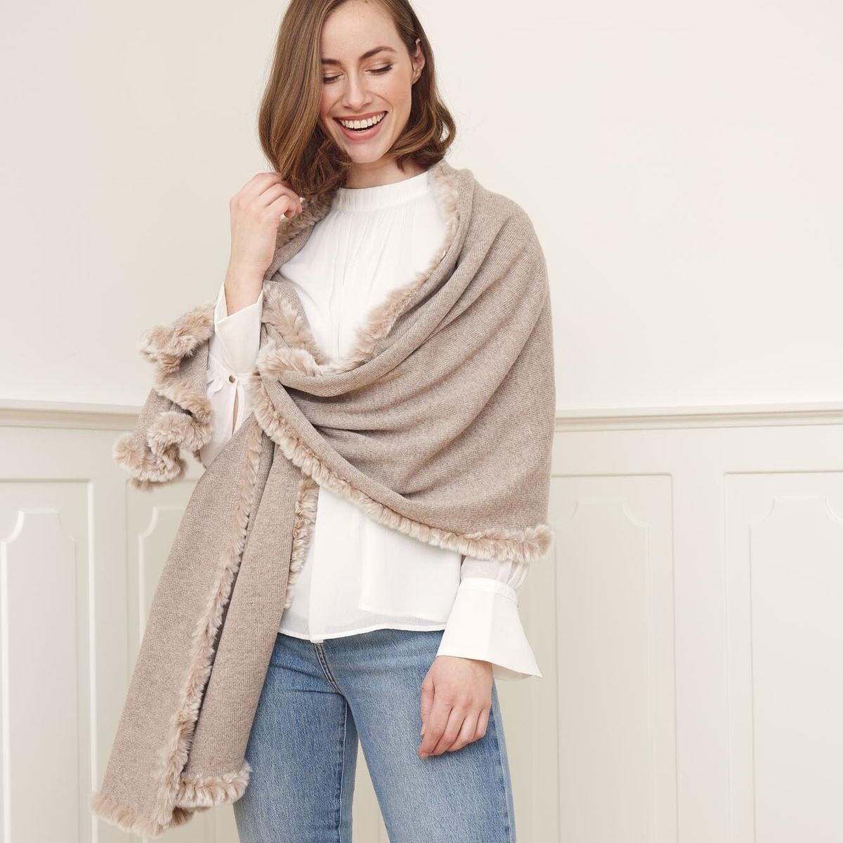 Scarlet halsduk Svart / Svart