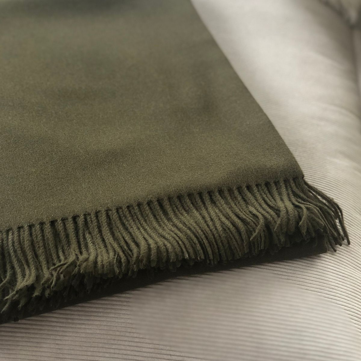 Amanda pläd | 100% baby alpackaull Mörk Grå