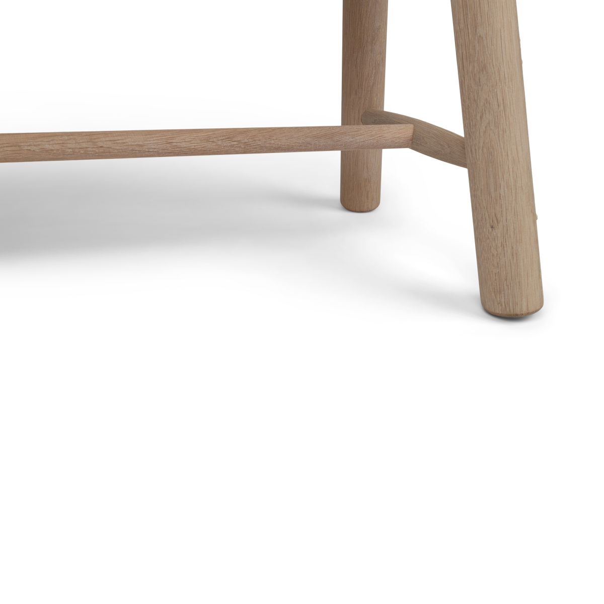 Bänk | Koskinn | 140x35x45 cm Brun / Vit