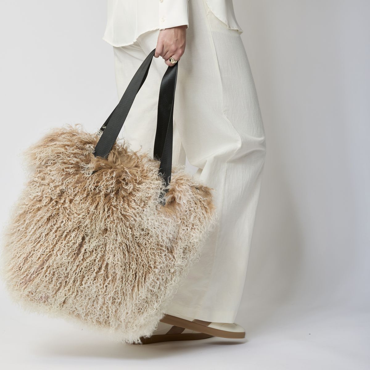 Hailey Shoppingväska Ljusgrön