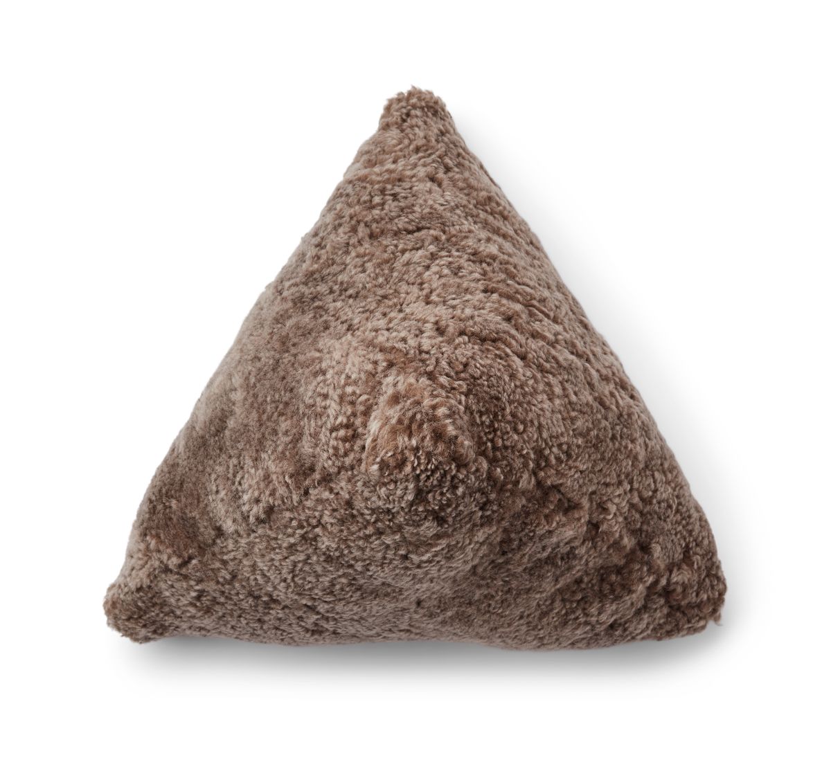 Hematite kudde | Kort Lugg | Nya Zeeland | 35x35x35 cm Ljusbrun