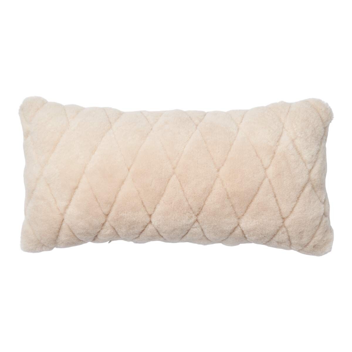 Leaf kudde | Mockasin | Nya Zeeland | Dubbelsidig | 28x56 cm