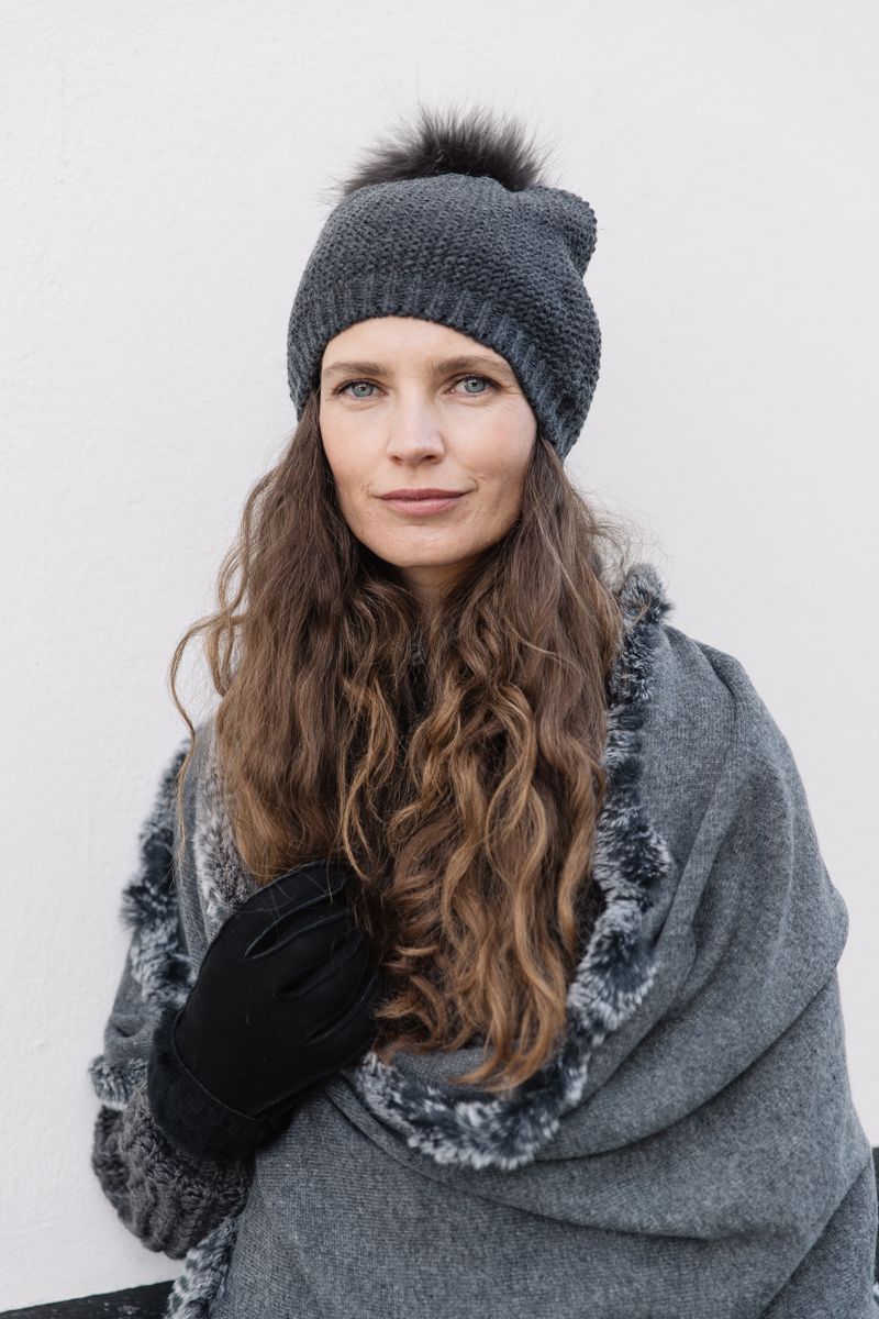 Scarlet Halsduk Mörkgrå/Mörkgrå Snow Top