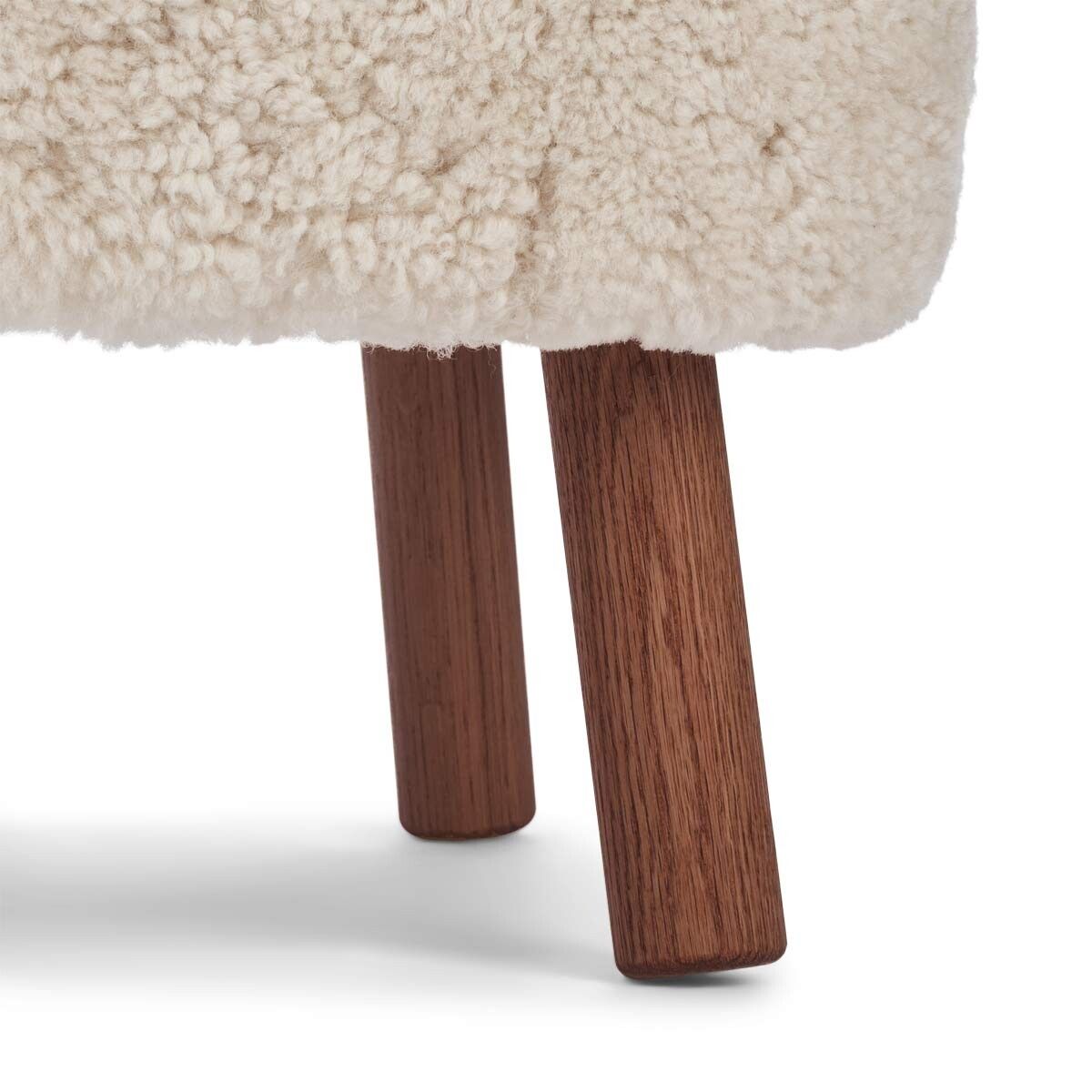 Emily Lounge Chair | Kort lugg Pearl