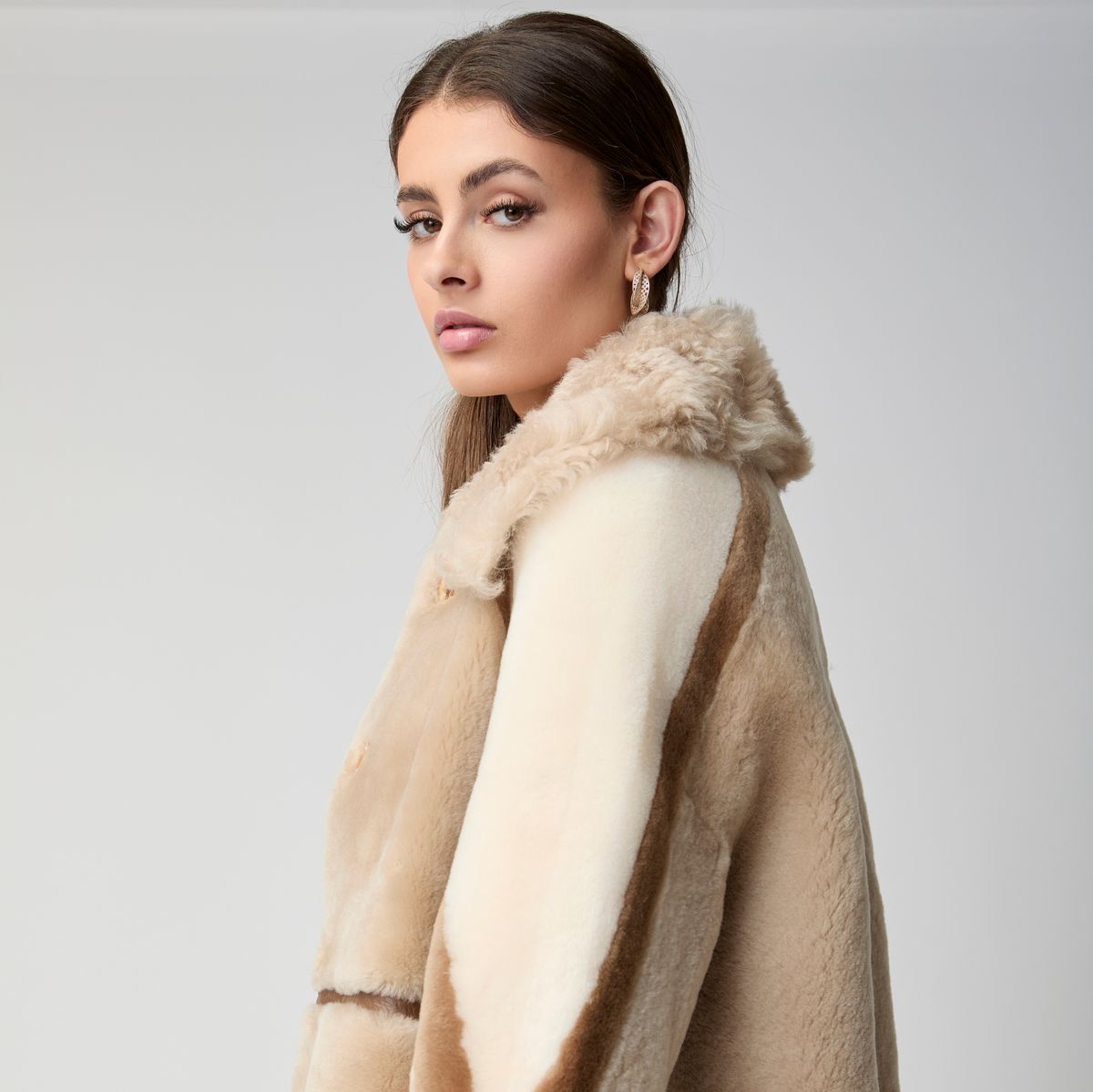 Anika jacka Beige / Brun