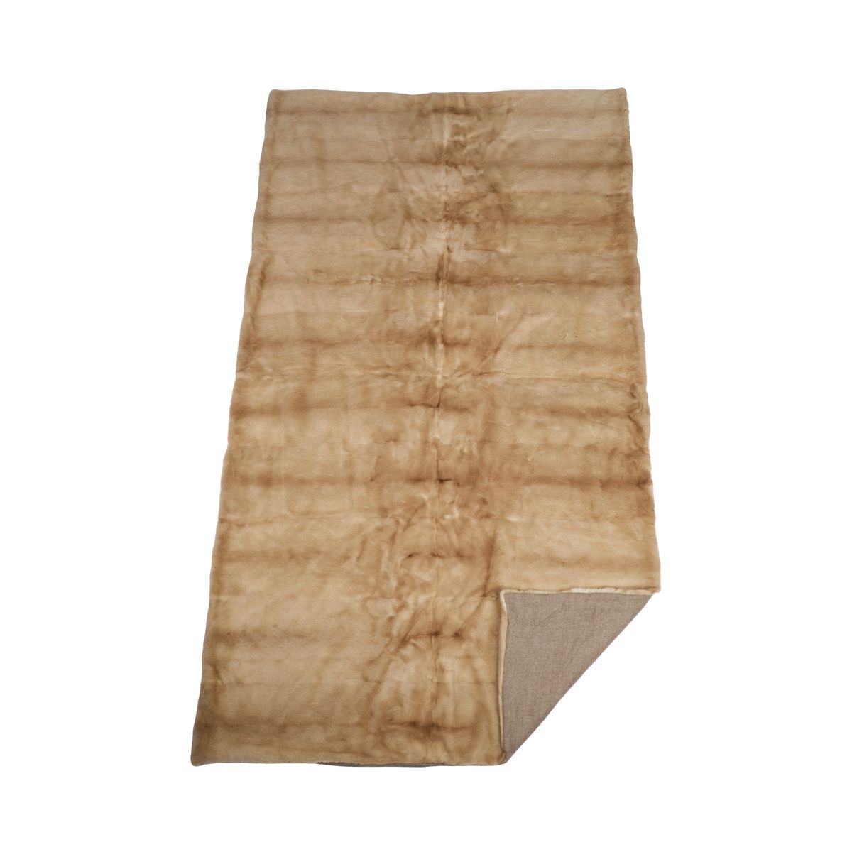 Minkpläd | Kashmirbaksida | Palomino | 130x220 cm