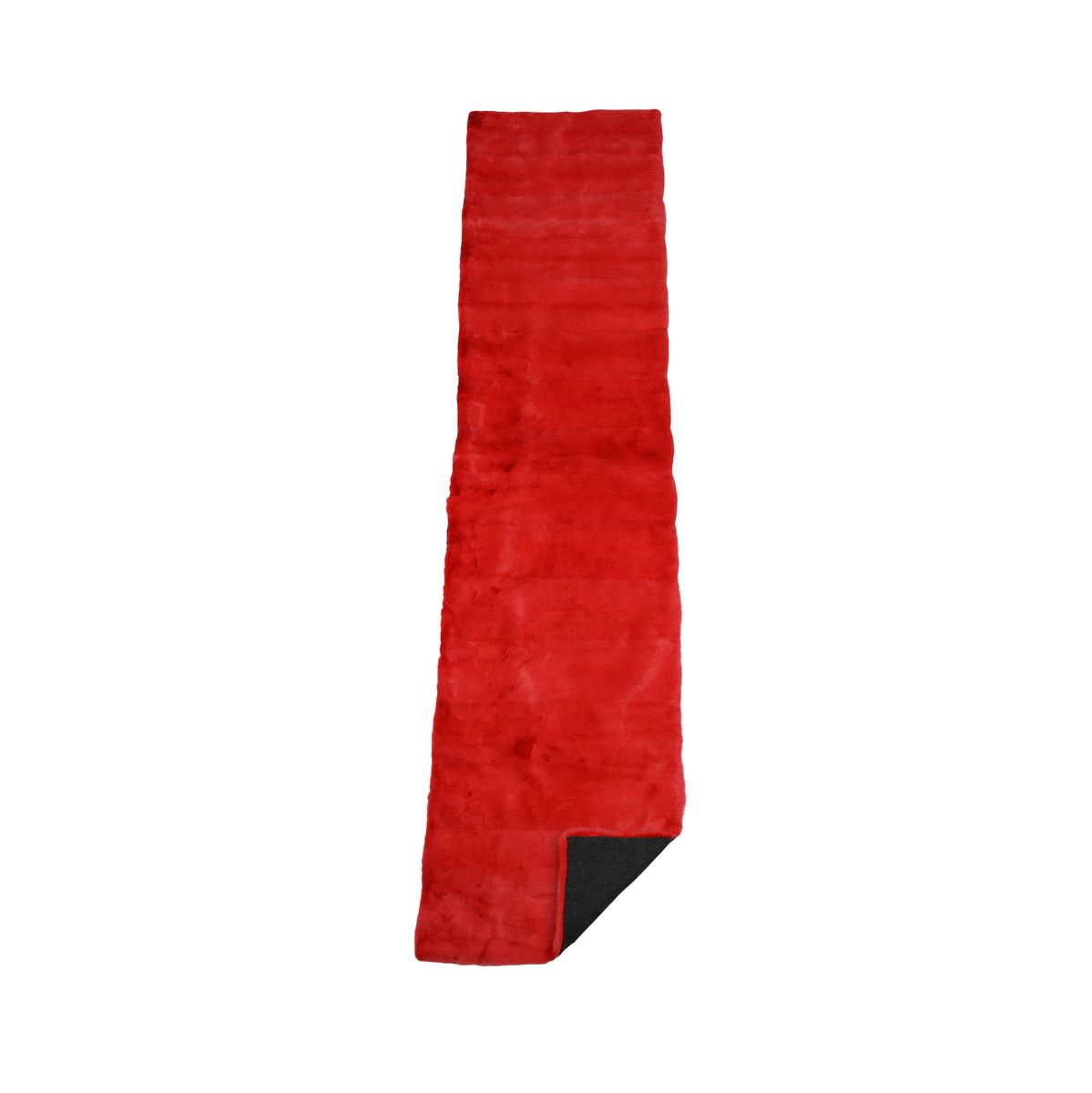 Minkpläd | Kashmirbaksida | Röd | 52x222 cm