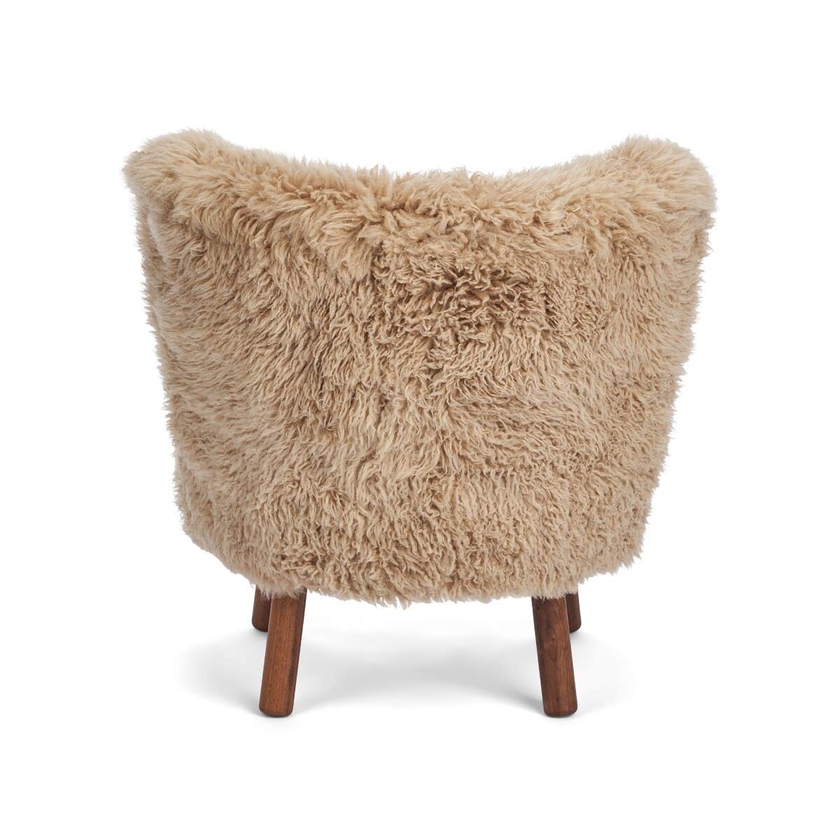 Emily Lounge Chair | Lång ull Honung