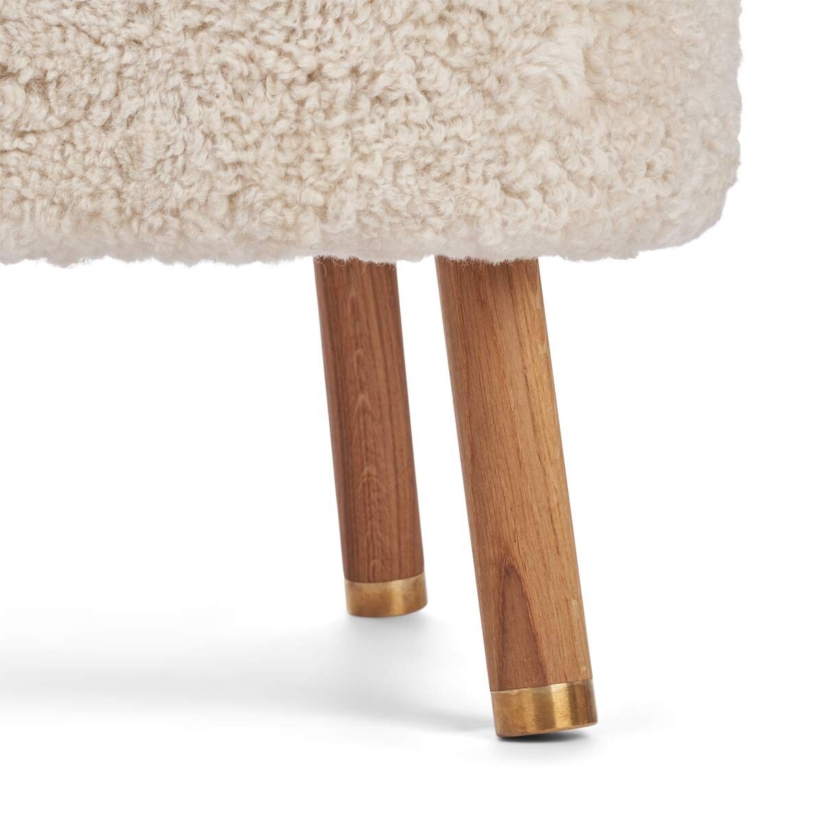 Emil fotpall | Kort lugg Pearl