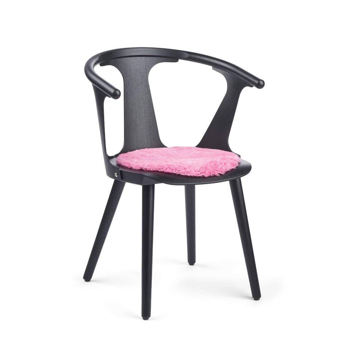 Stolsdyna | Kort lugg | Nya Zeeland | Ø38 cm Korallpink