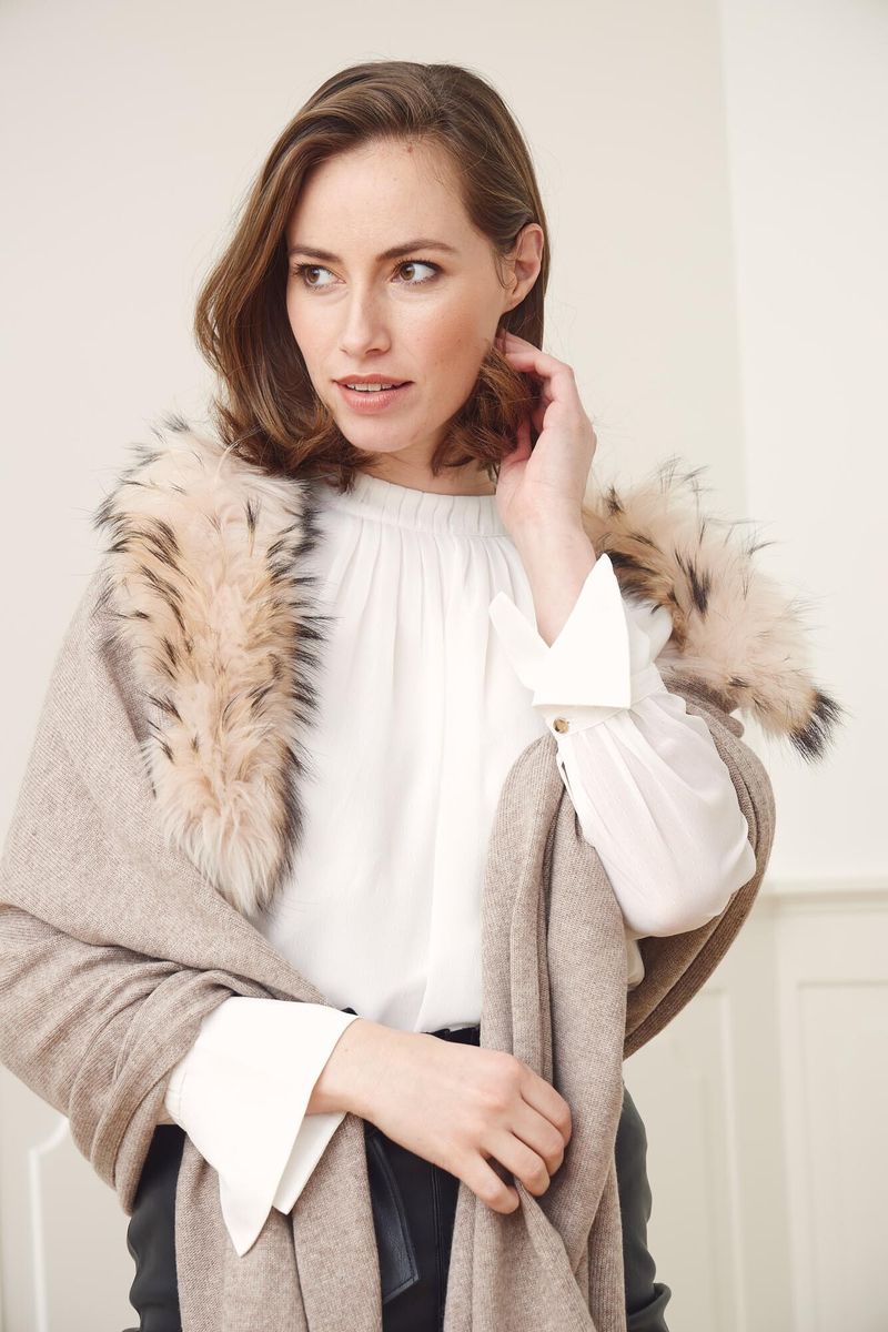 Silvia Scarf Kvällssand/Kvällssand