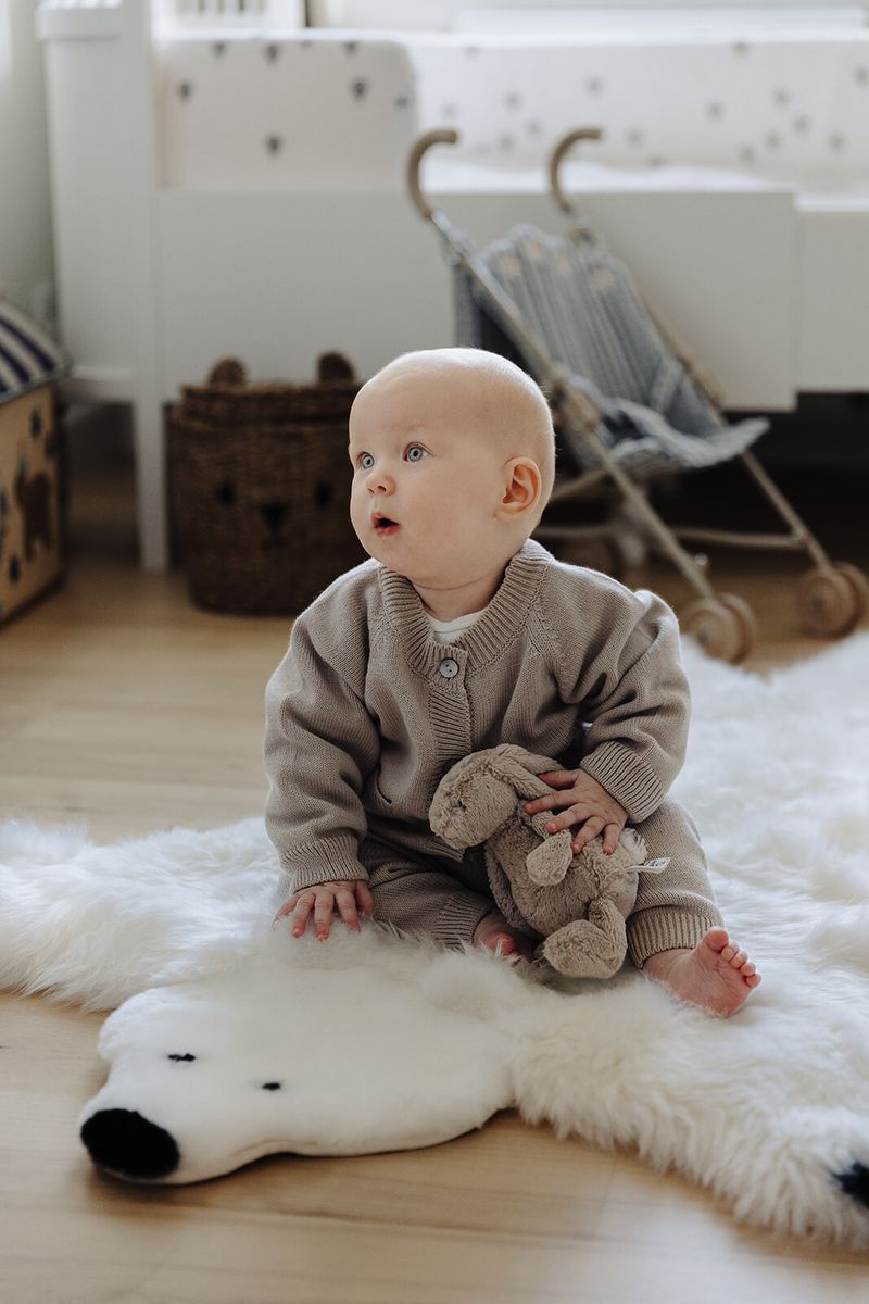 Isbjörn | Nya Zeeland | 130x80 cm Svart / Vit