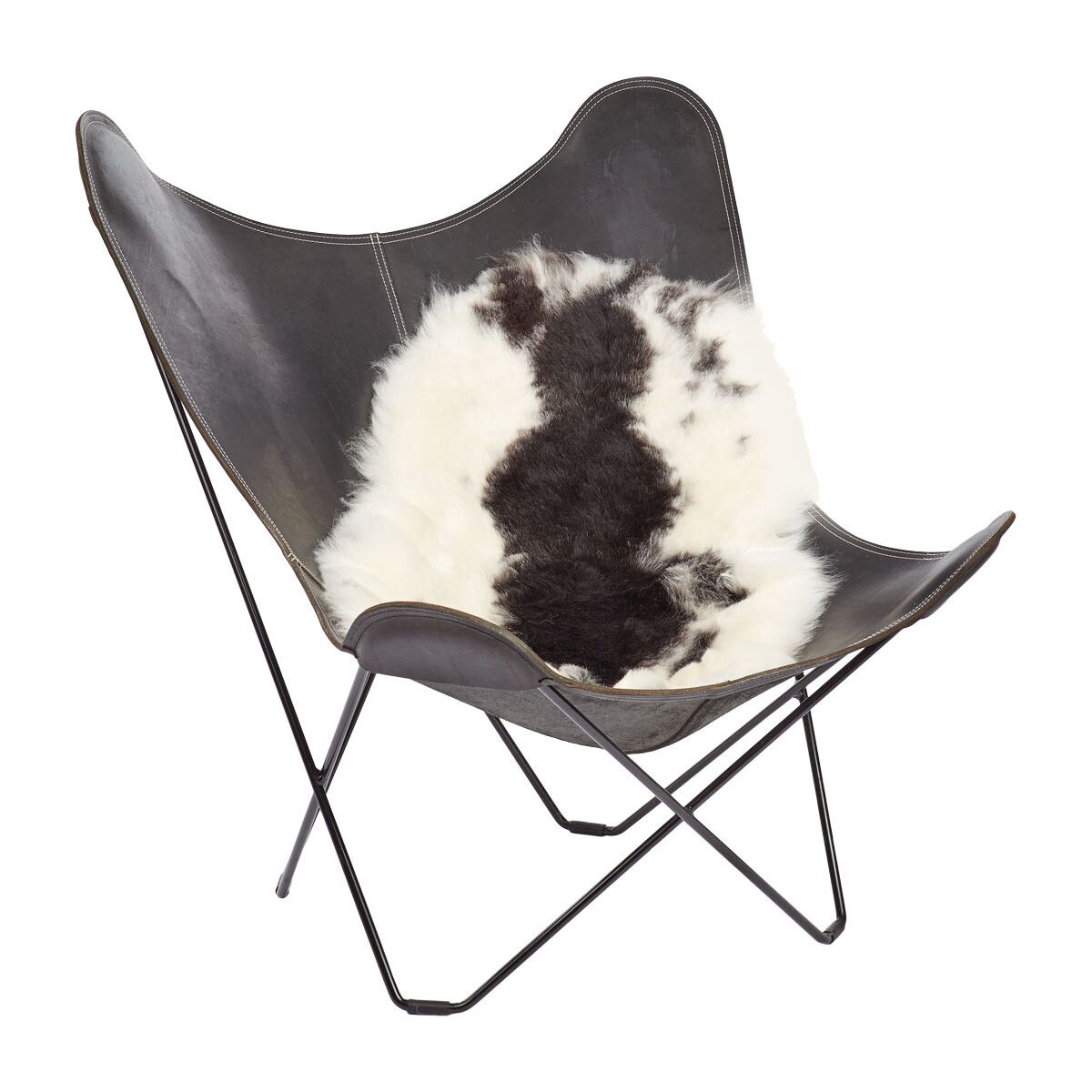 Fårskinn | Kort lugg | Island | 100-120x60 cm Upptäckt