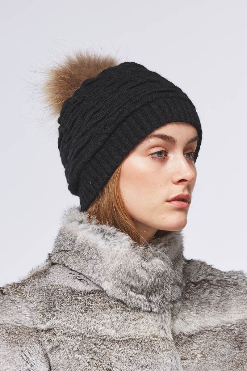 Sidse Hatt Svart/Naturbrun