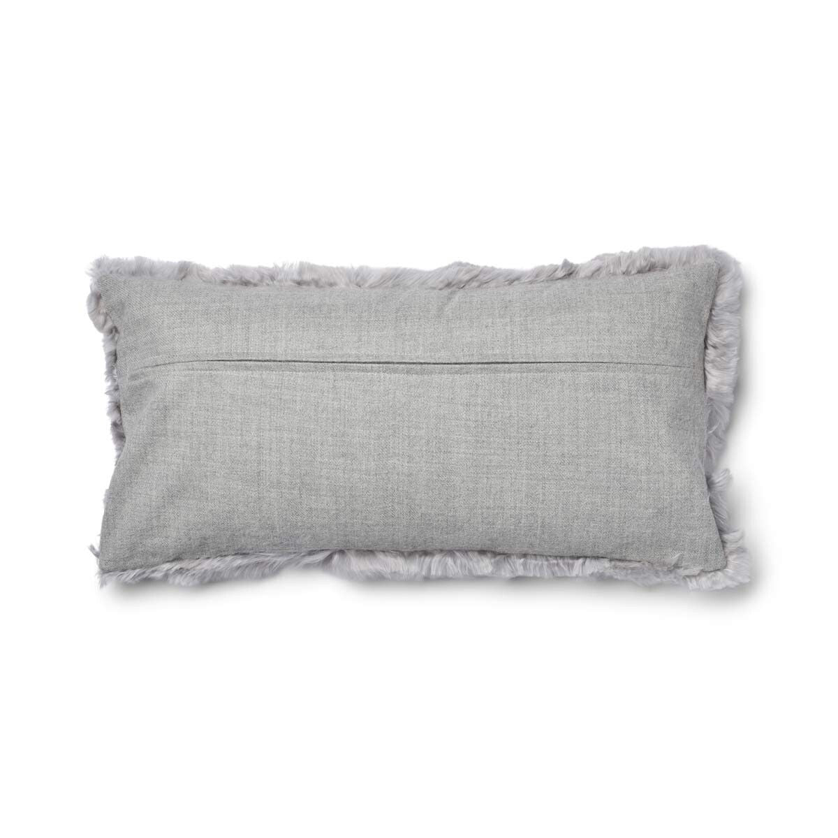 Alpackaullpute | Lång lugg | 40x40 cm, 30x60 cm & 60x60 cm Ljusgrå