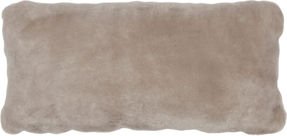 Fårskinnskudde | Mockasin | Dubbelsidig | 28x56 cm