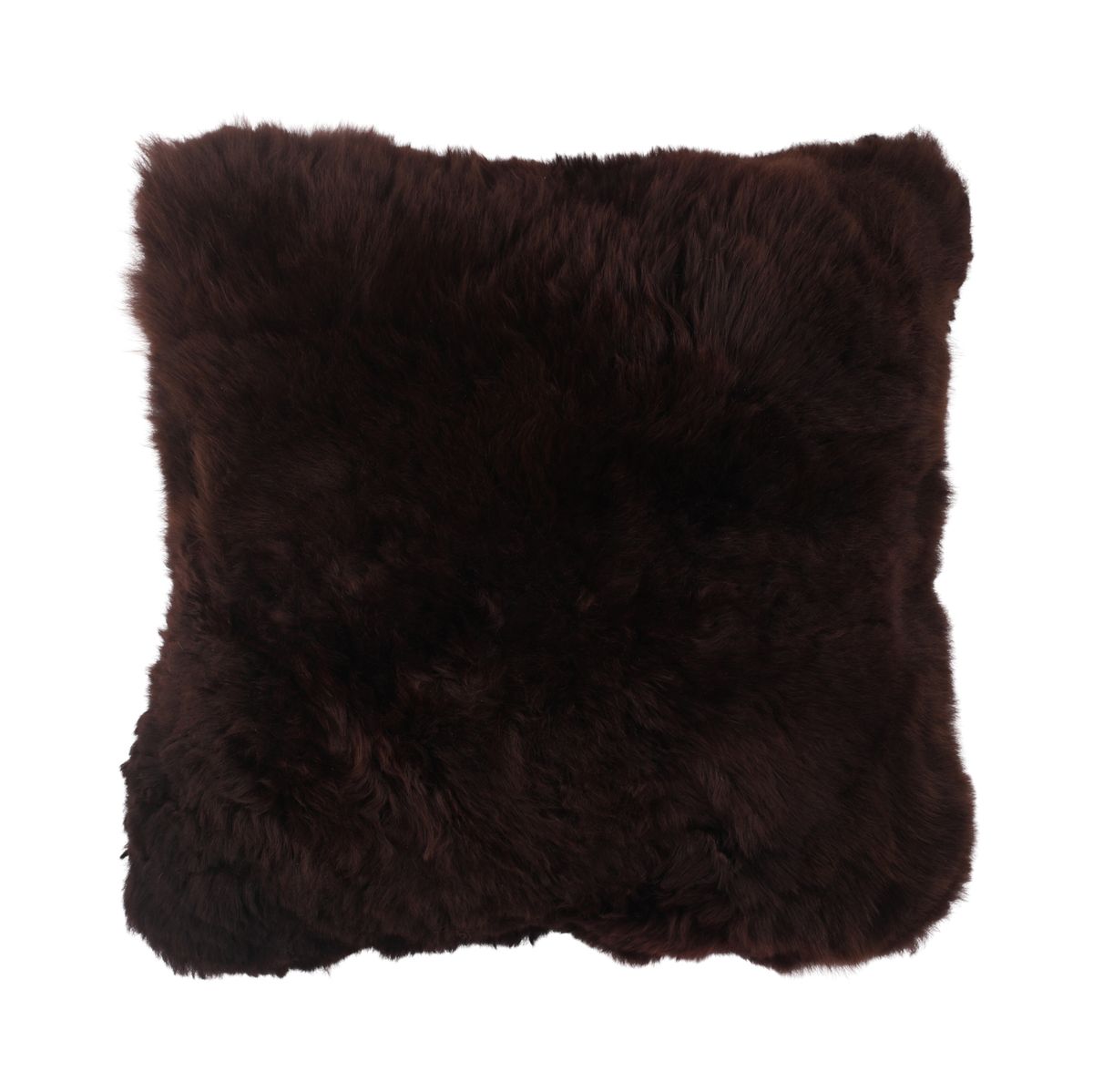 Alpackaullpute | Lång lugg | 40x40 cm, 30x60 cm & 60x60 cm Choklad