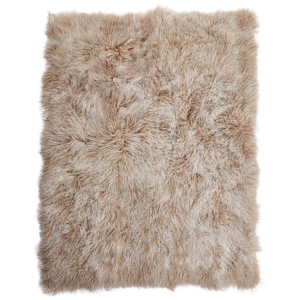 Fårskinnsfilt | Lockig | Tibet | 140x180 cm