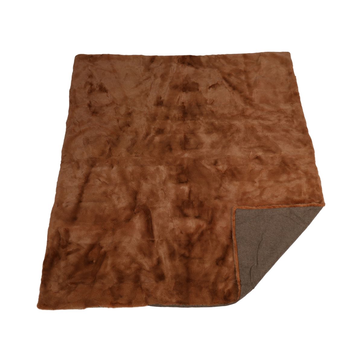Mink Pläd | Kasmirbaksida | Camel | 140x160 cm