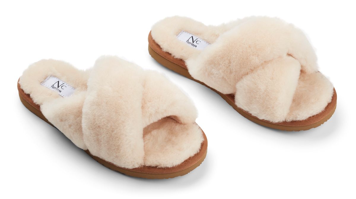 Slipper Cross Natur