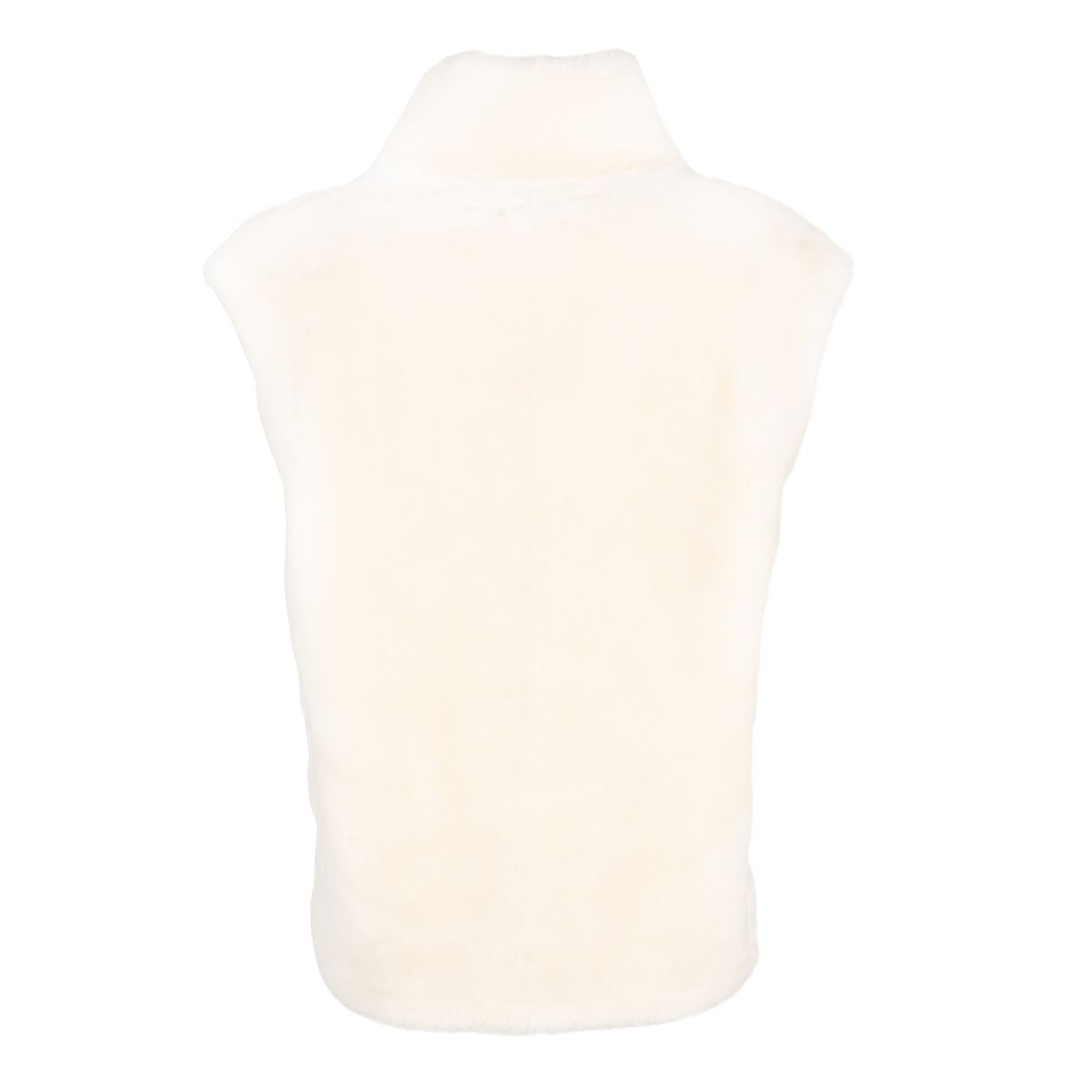 Lorena väst Läder Brun / Vit