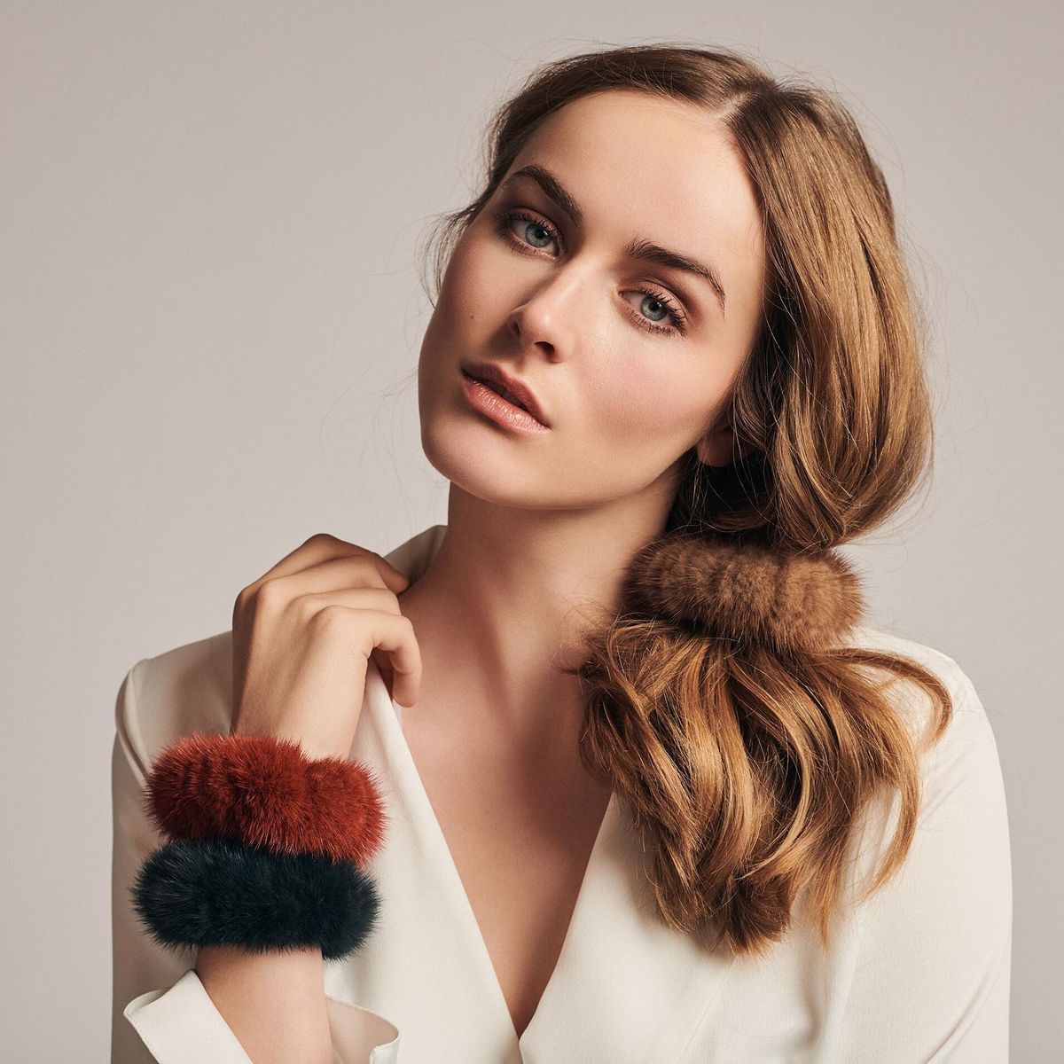 Mink Hårband Vatten