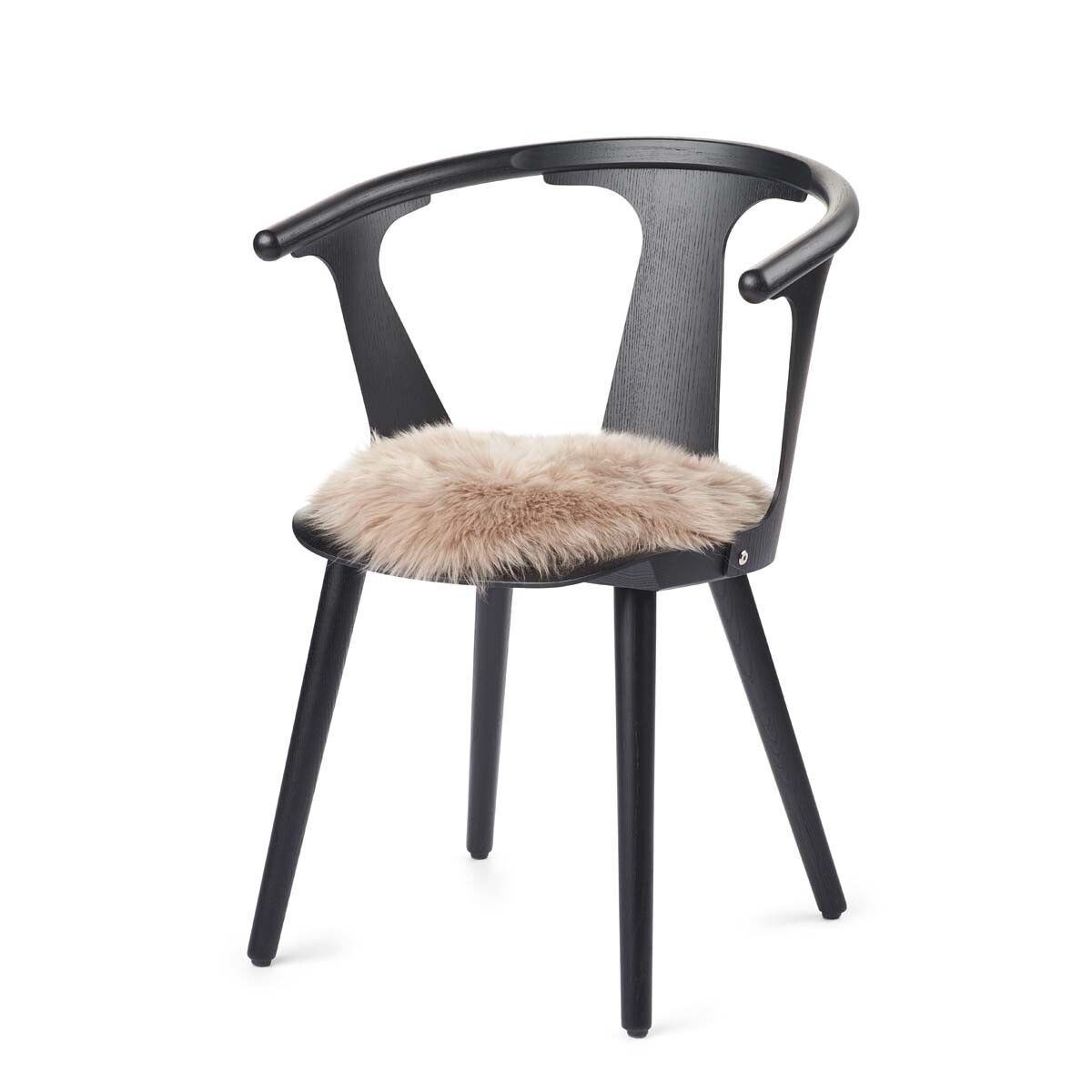 Stolsdyna | Lång lugg | Nya Zealand | Ø38 cm Varm Sand
