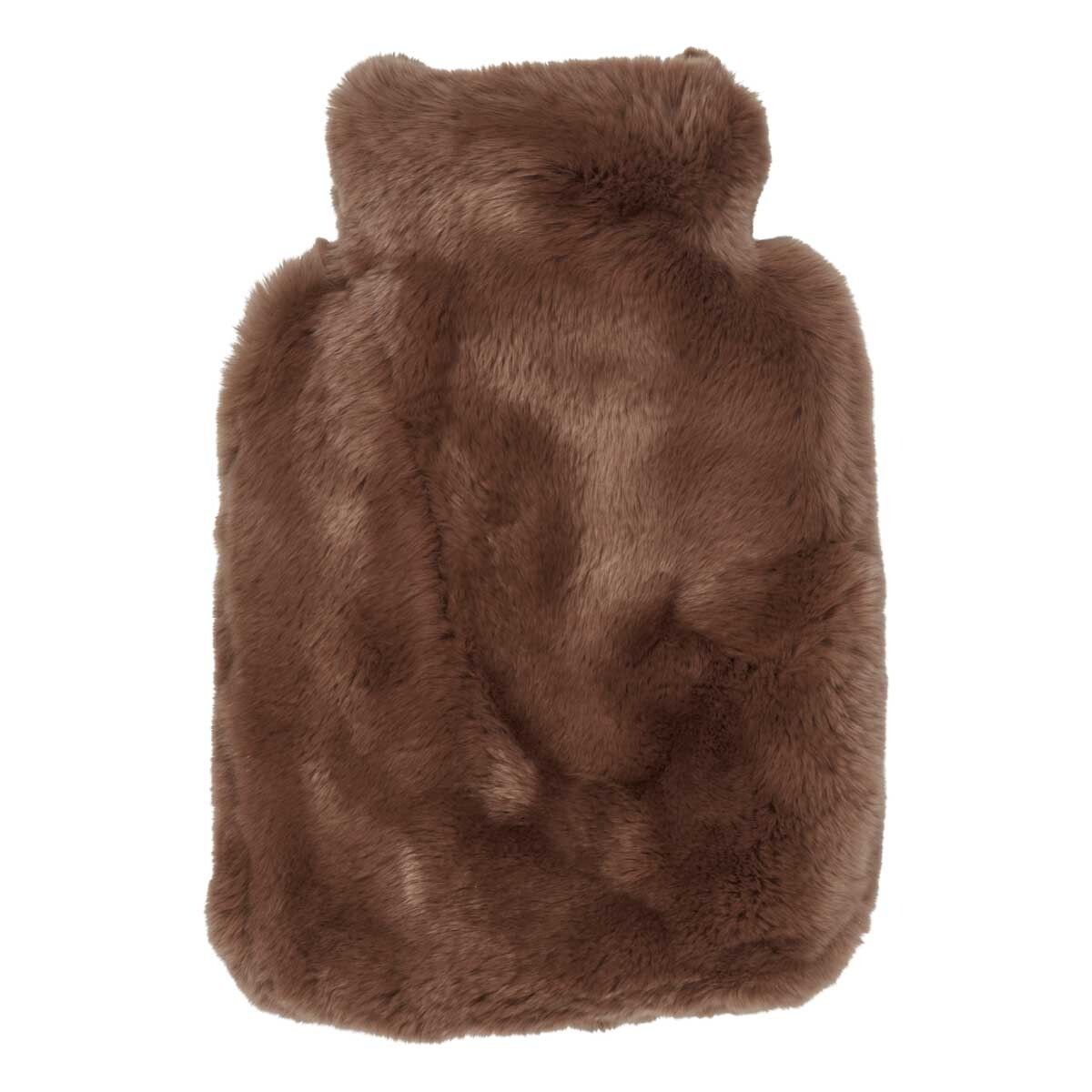 Varmvattenflaska | Kanin | 32x22 cm Choklad