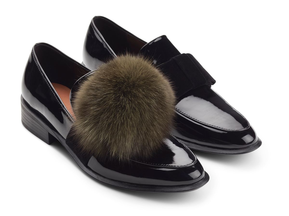 Pom Pom Till skor Khaki