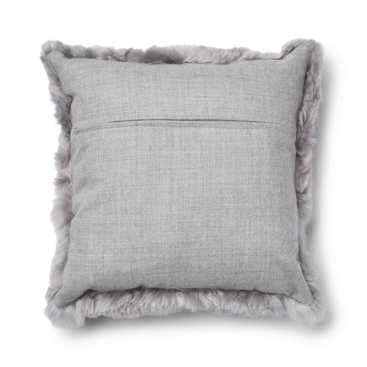 Alpackaullpute | Lång lugg | 40x40 cm, 30x60 cm & 60x60 cm Ljusgrå