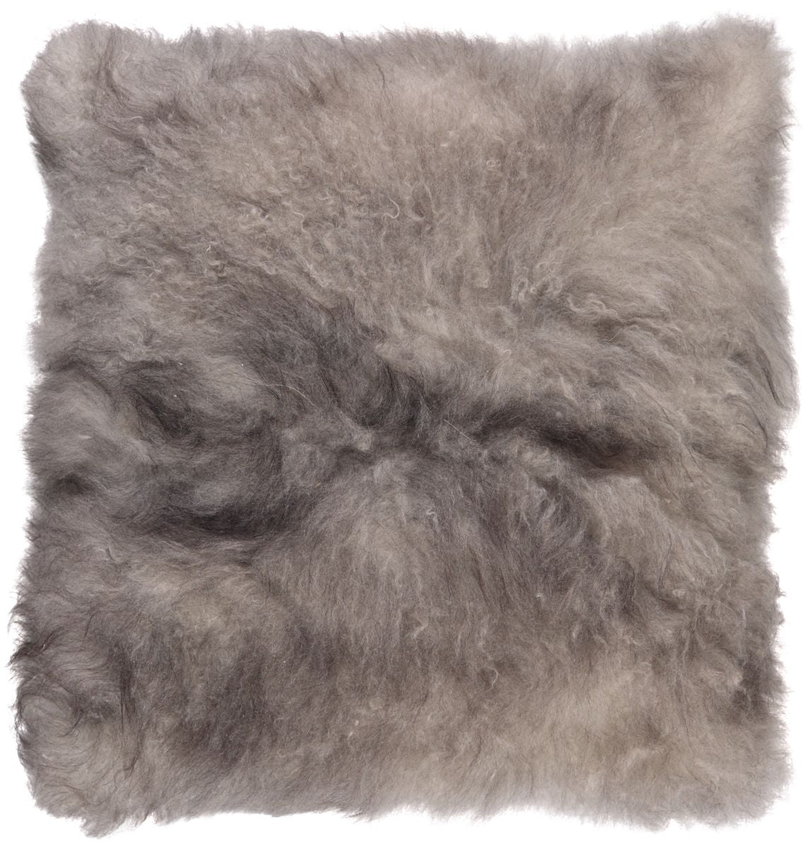 Cashmere Kort Lugg Lockigt Fårskinn Kudde
